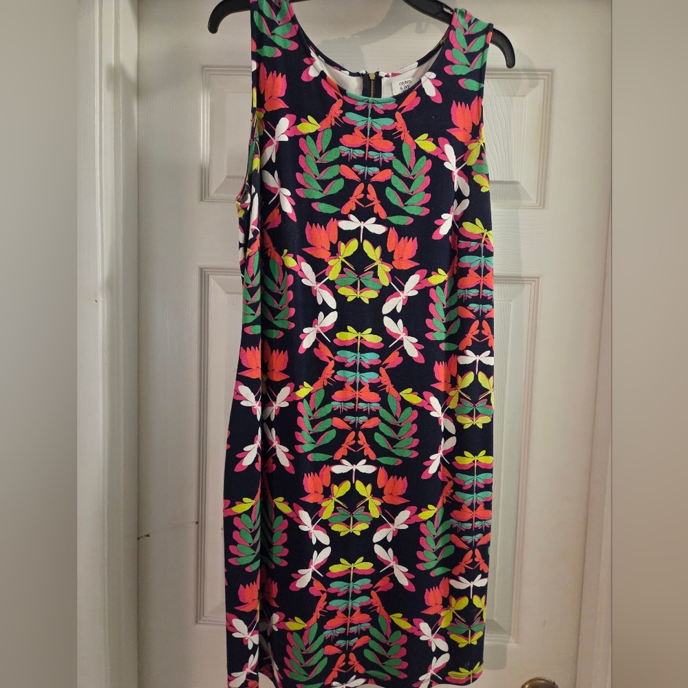 Crown & Ivy Vibrant Floral Dress
